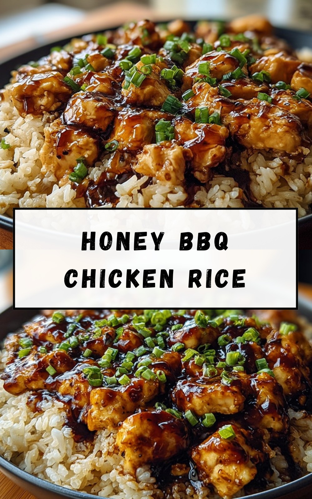 Honey Bbq Chicken Rice