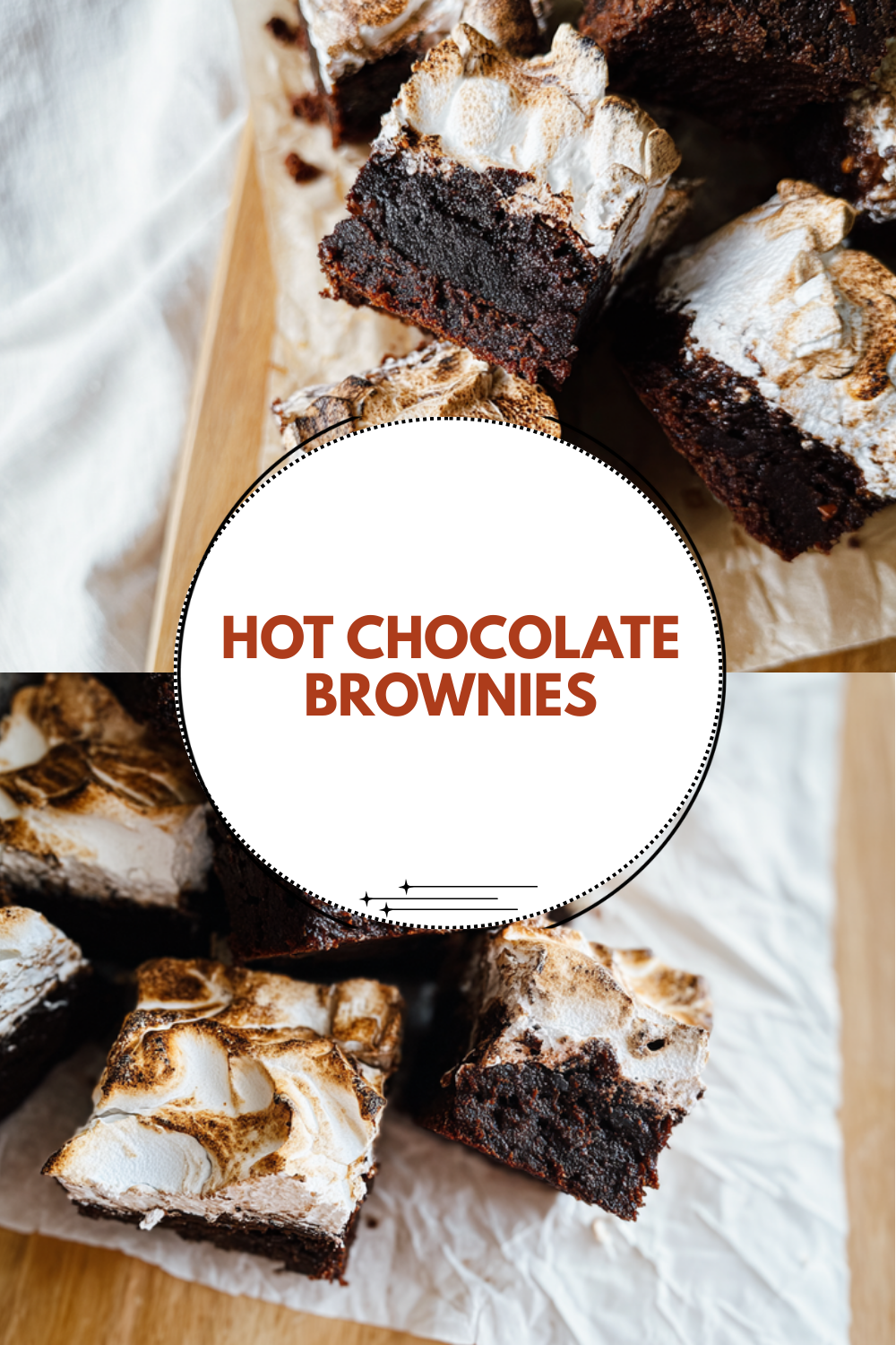 Hot Chocolate Brownies