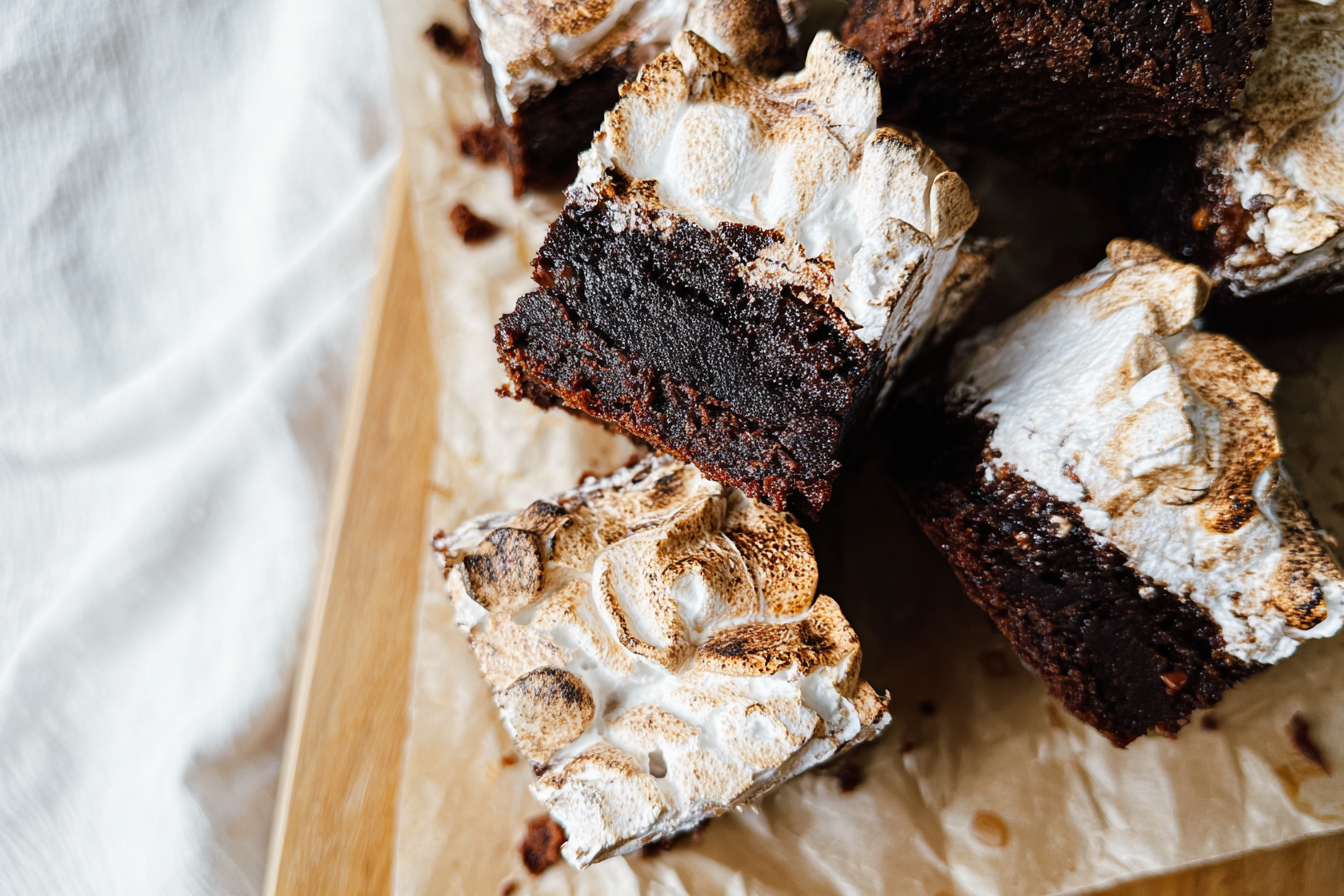 Hot Chocolate Brownies