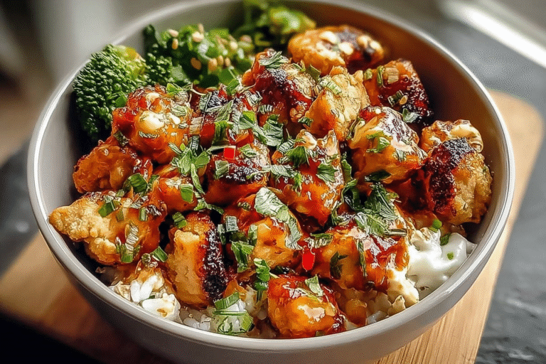 Hot Honey Chicken Bowl 64.Png