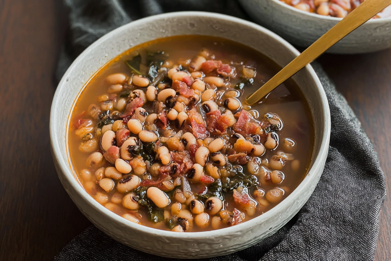 Instant Pot Black Eyed Pea Soup