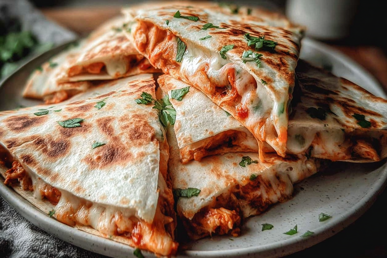 Italian Quesadillas Recipe With Savory Cheese And Herb Filling 6 Italian Quesadillas