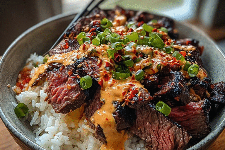 Korean Bbq Steak Rice Bowls 85.Png
