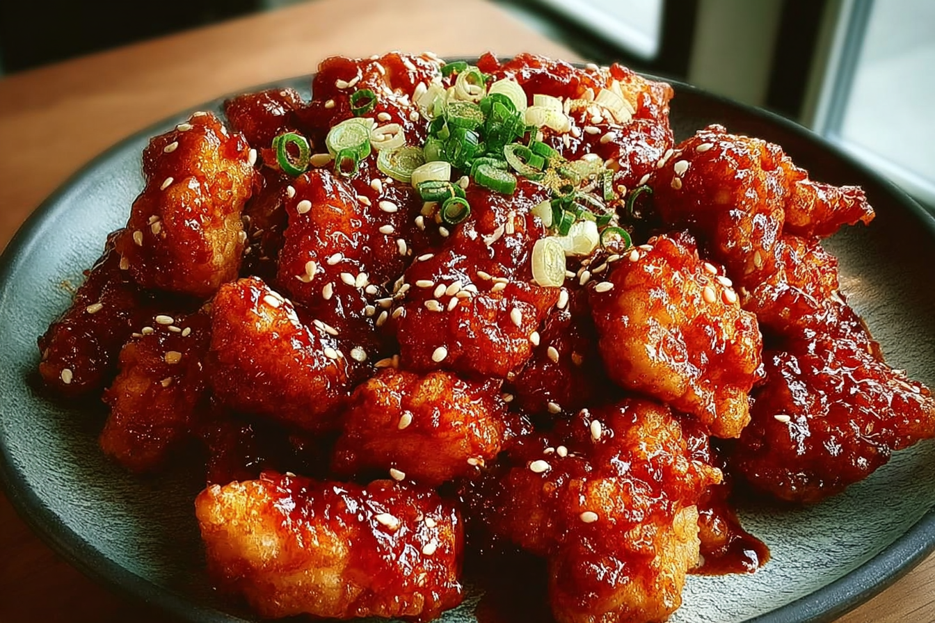 Korean Spicy Fried Chicken