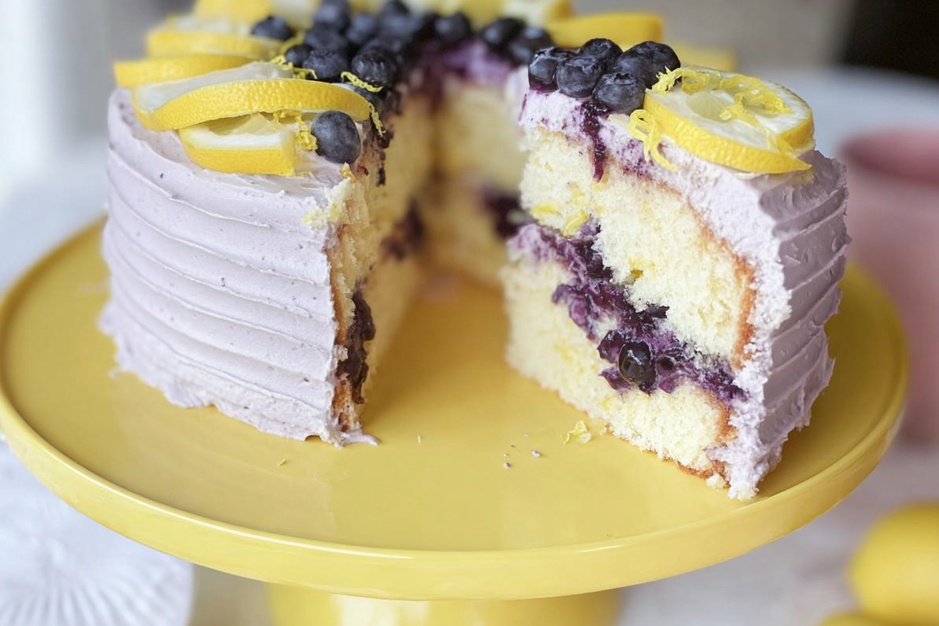 Lemon Blueberry Cake