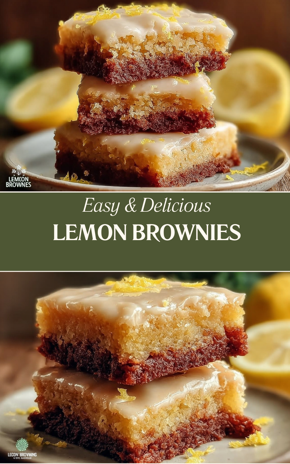Lemon Brownies