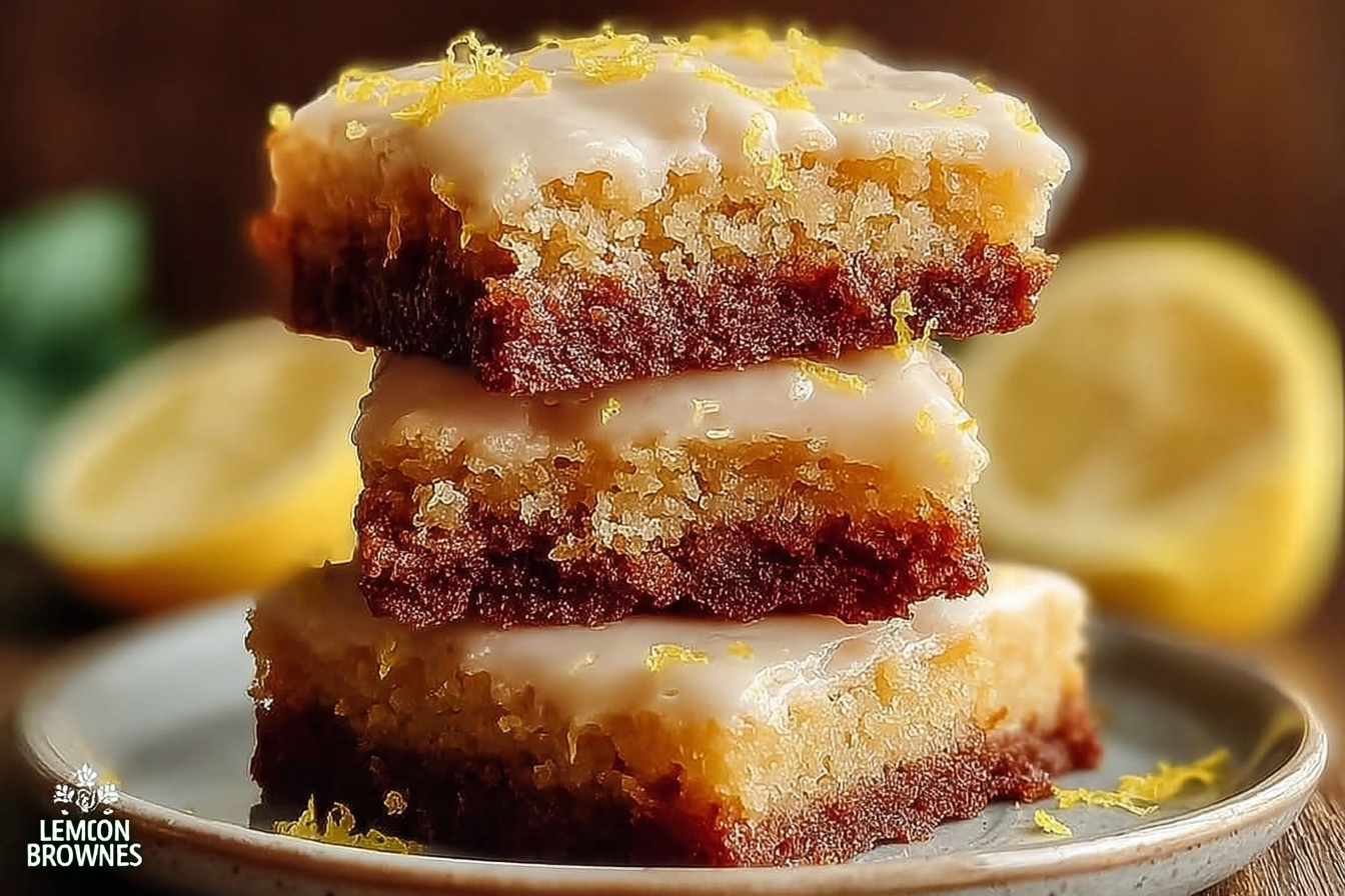 Lemon Brownies