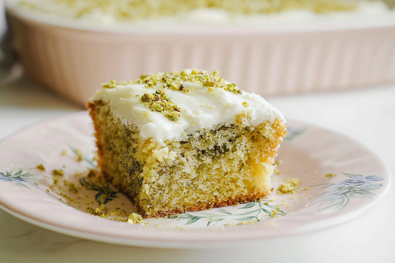 Lemon Pistachio Cake