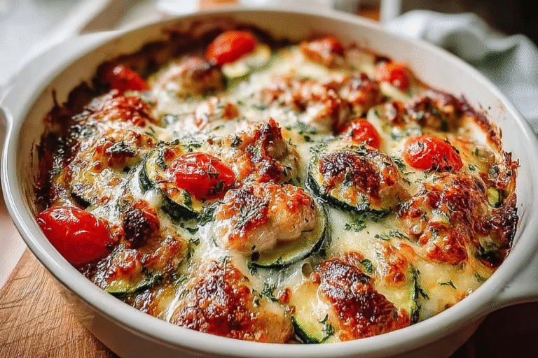 Mediterranean Chicken Zucchini Bake 37.Png