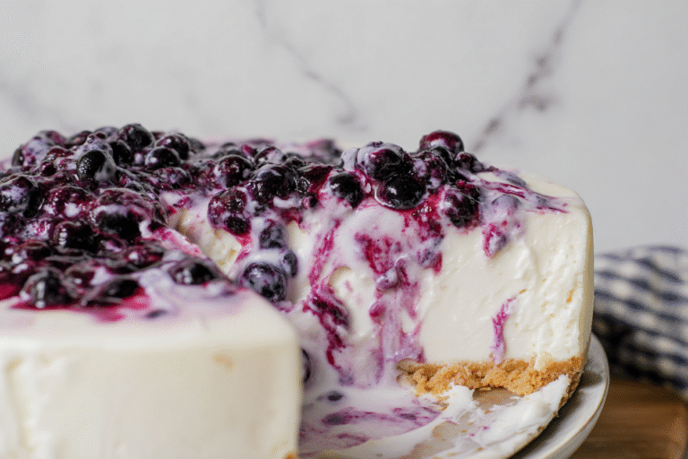 No Bake Blueberry Cheesecake Recipe 92.Png