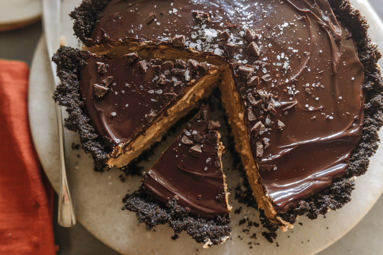 No Bake Peanut Butter Chocolate Pie 61.Png