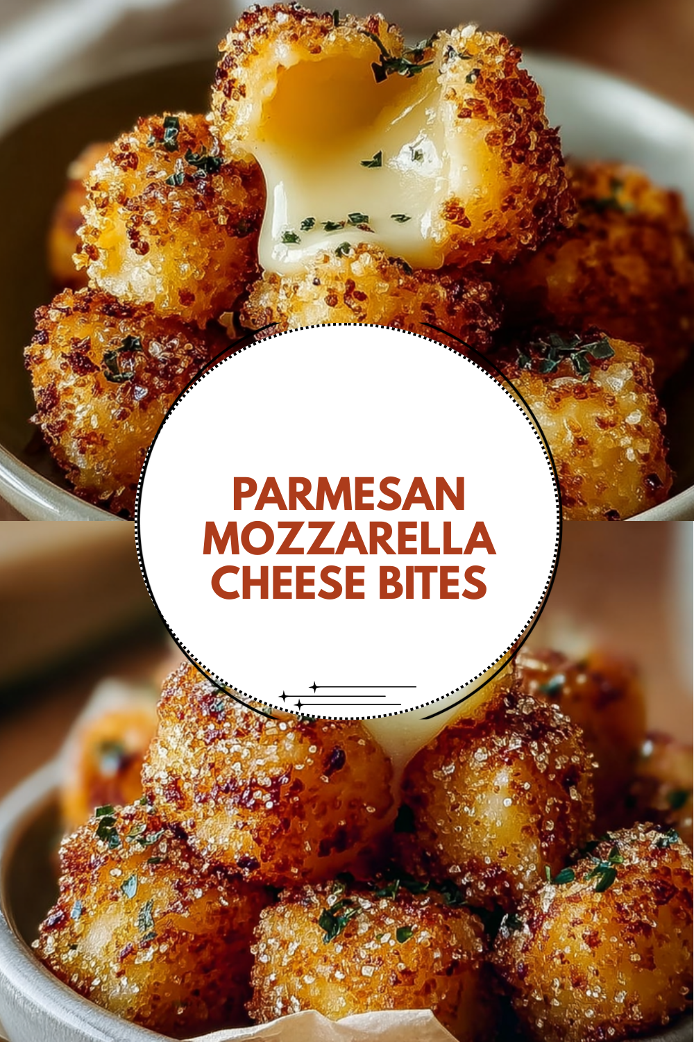 Parmesan Mozzarella Cheese Bites