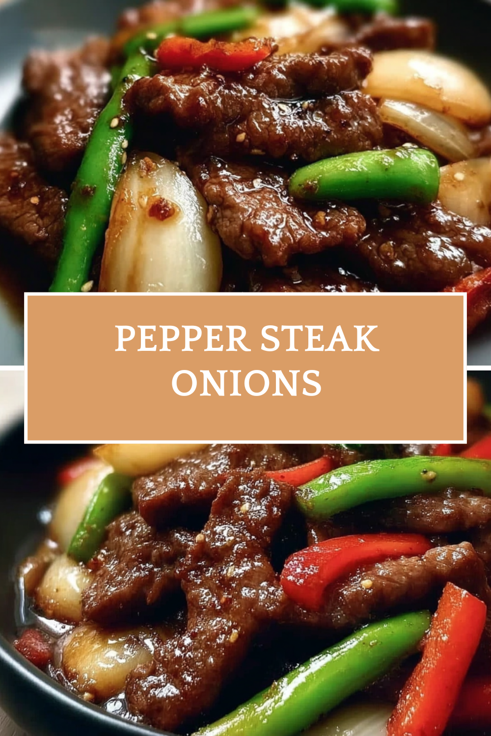 Pepper Steak Onions