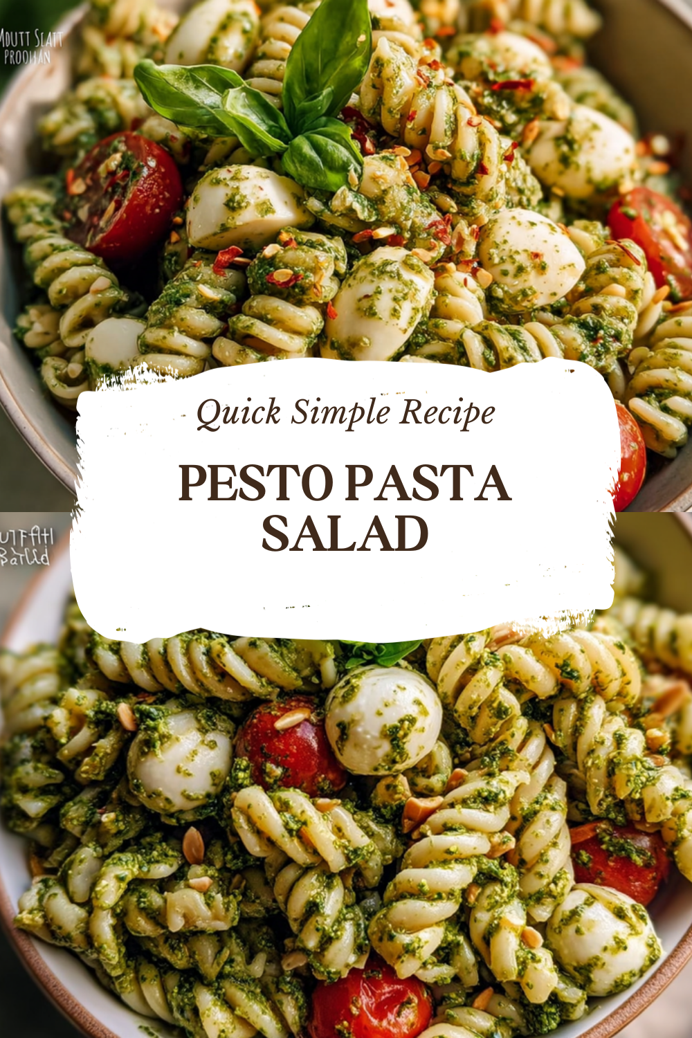 Pesto Pasta Salad Recipes For Fresh And Flavorful Meals 7 Pesto Pasta Salad