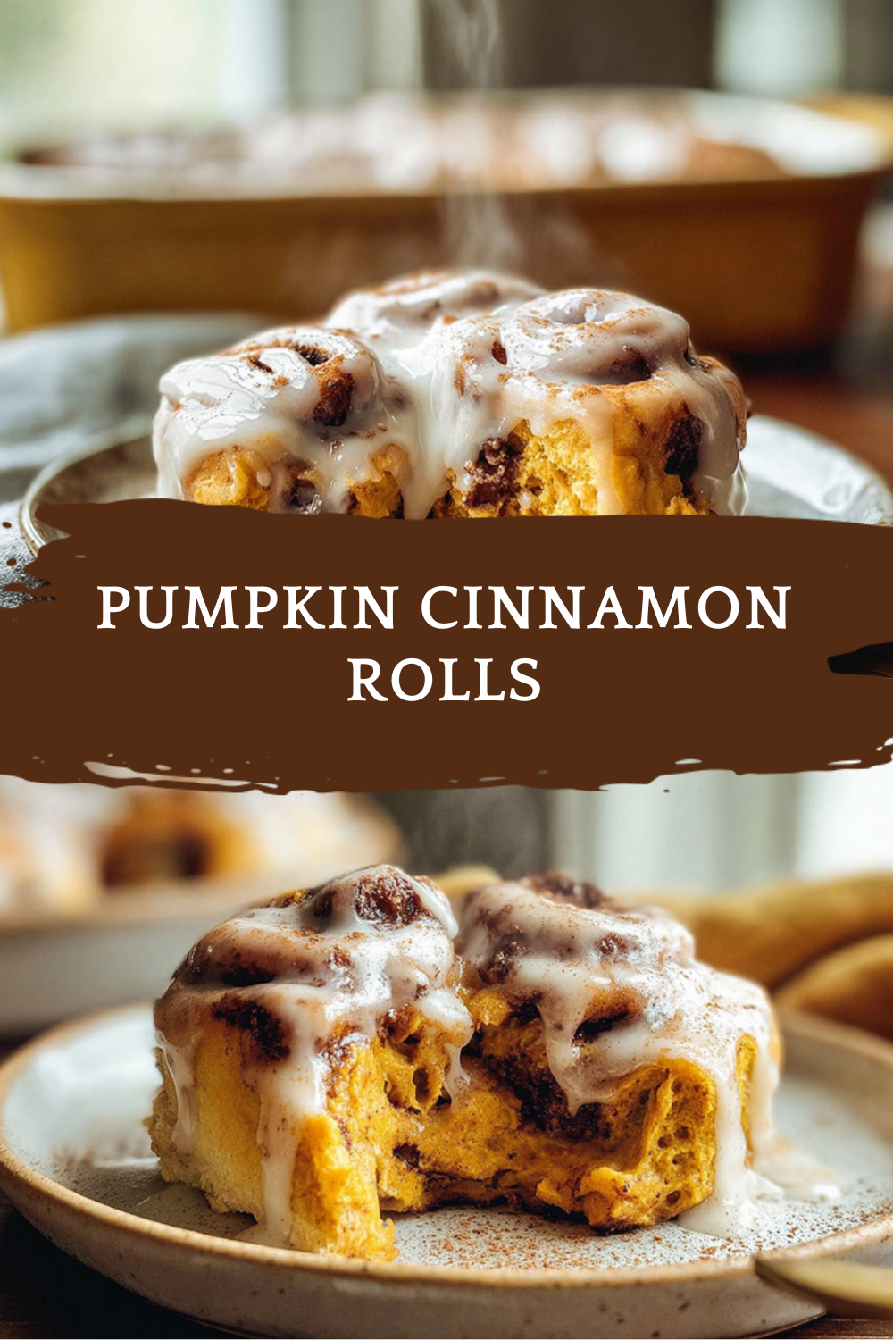 Pumpkin Cinnamon Rolls