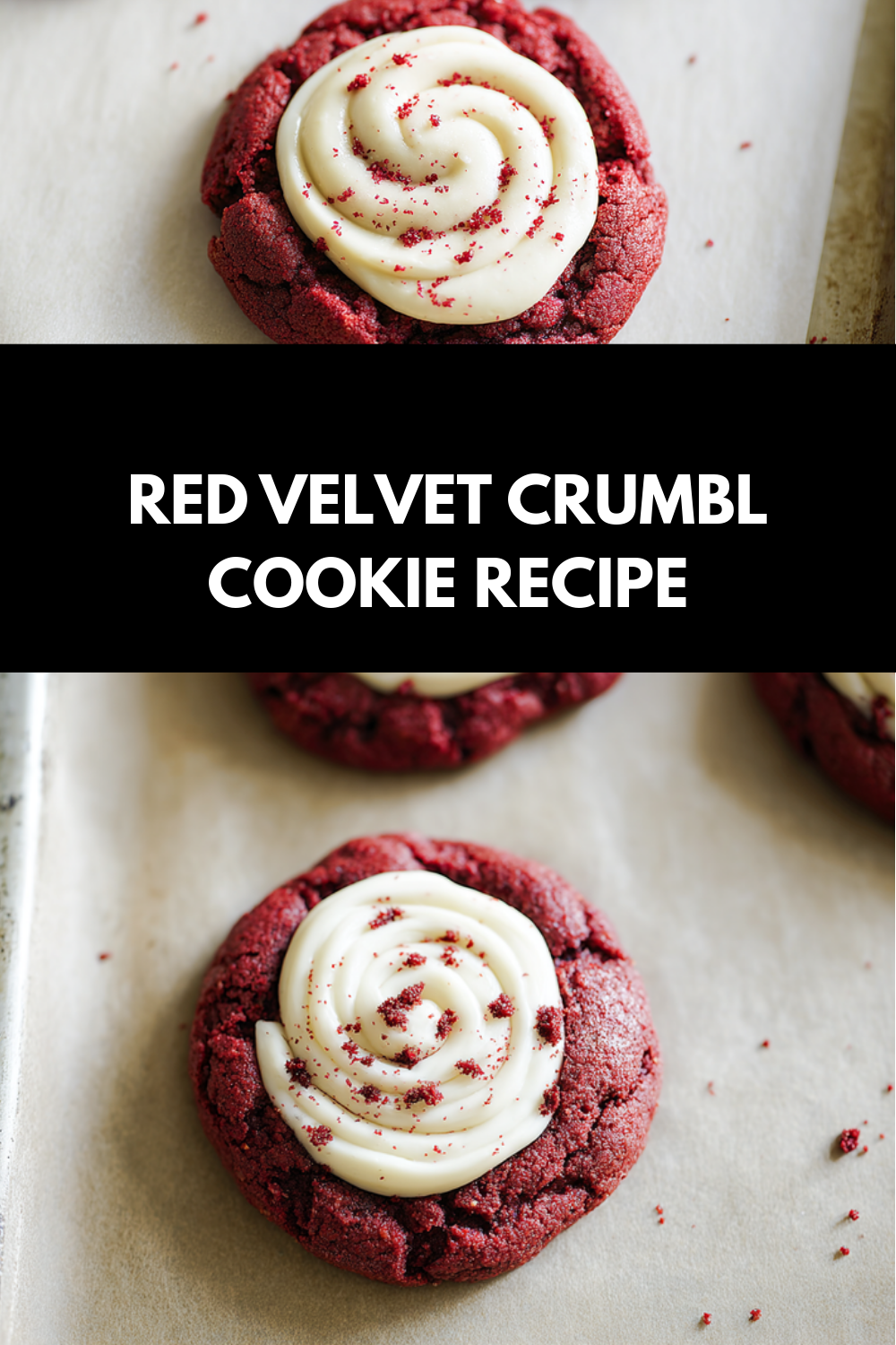 Red Velvet Crumbl Cookie Recipe