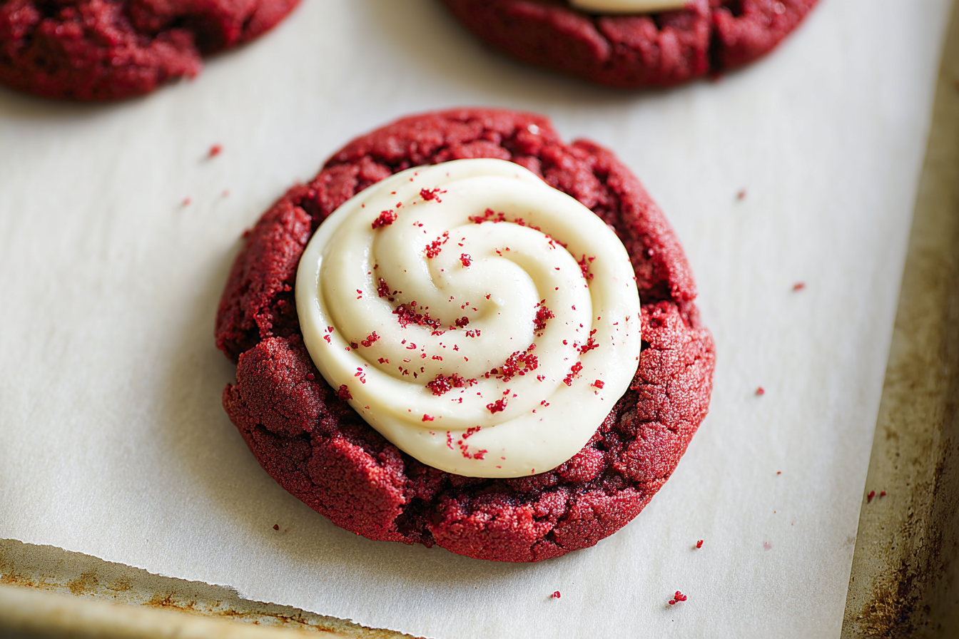 Red Velvet Crumbl Cookie Recipe