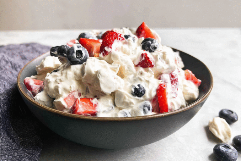 Red White And Blue Cheesecake Salad 90.Png