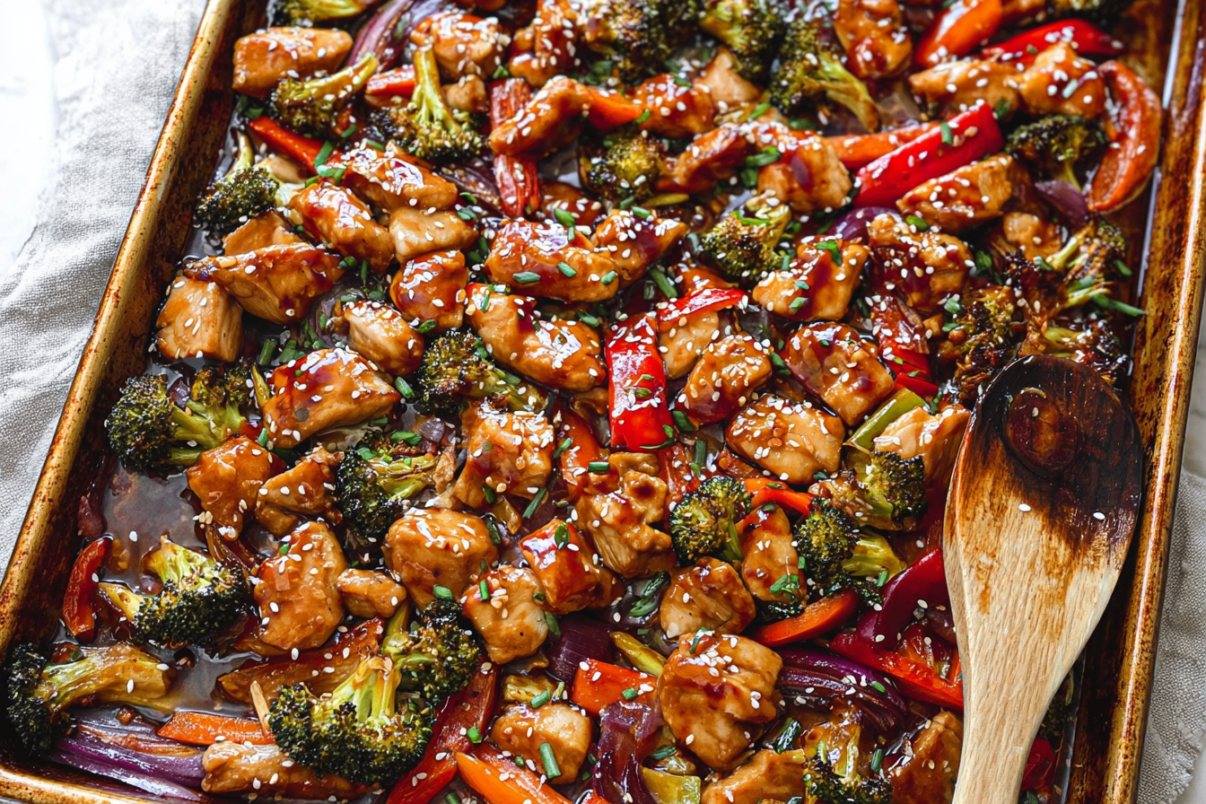 Sheet Pan Teriyaki Chicken