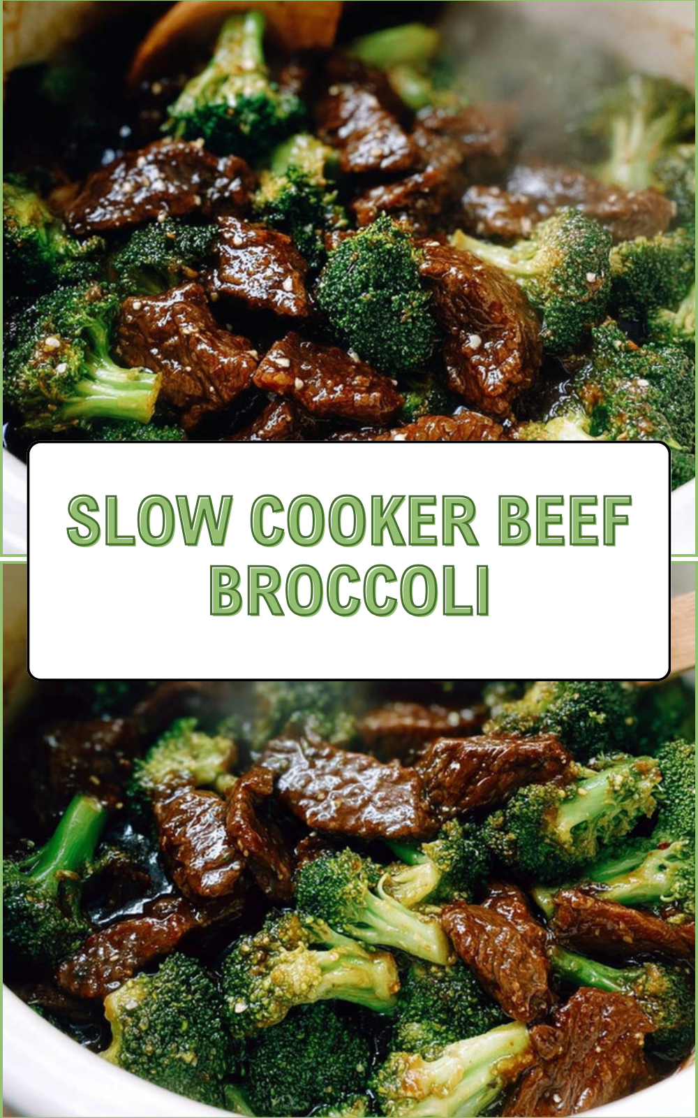 Slow Cooker Beef Broccoli