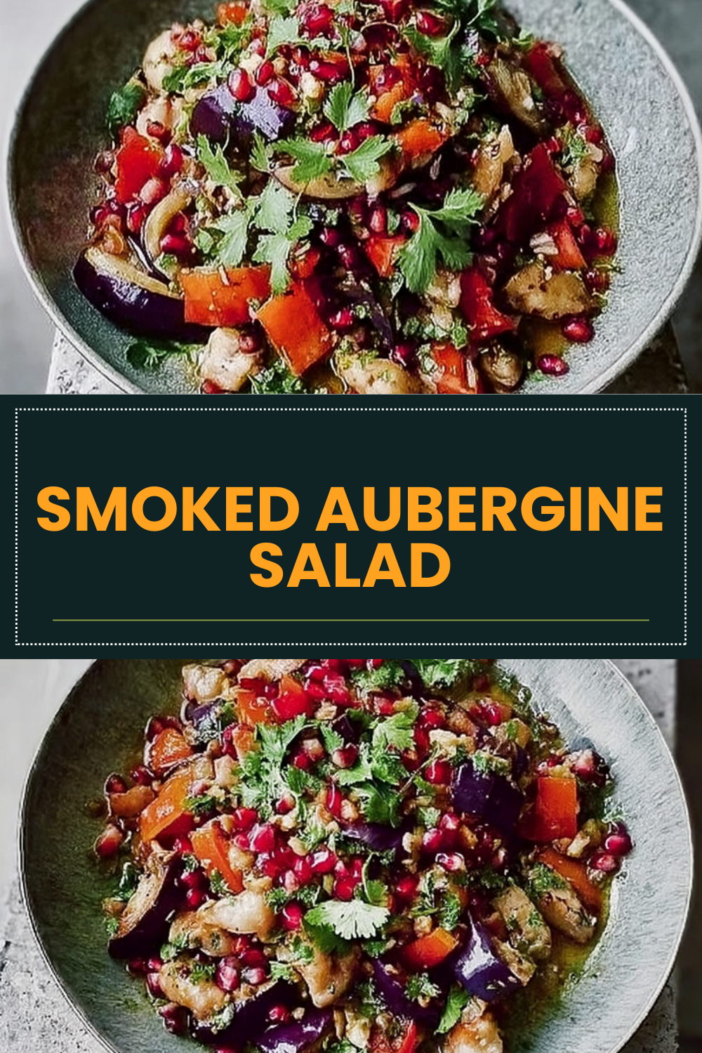 Smoked Aubergine Salad
