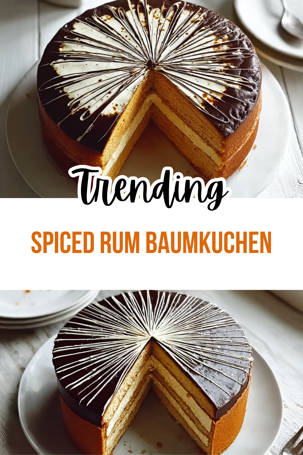 Spiced Rum Baumkuchen