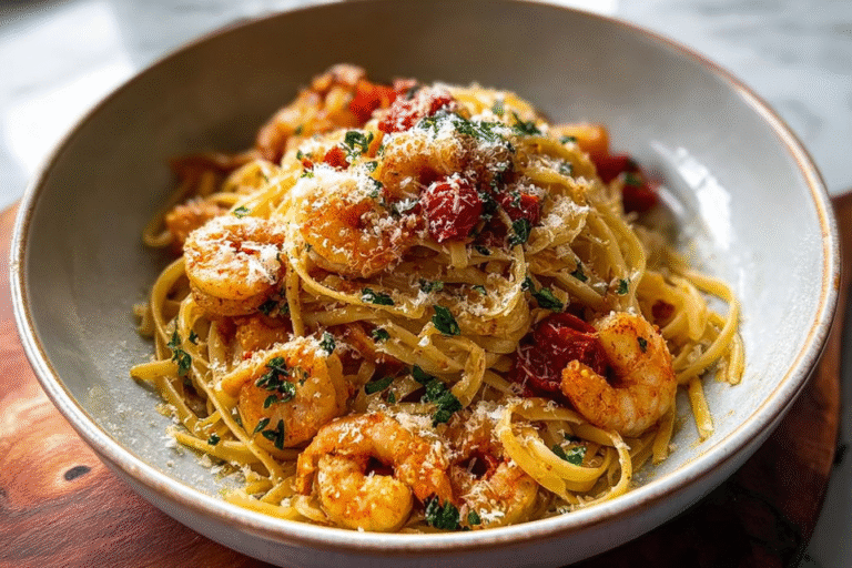 Spicy Garlic Shrimp Pasta 59.Png