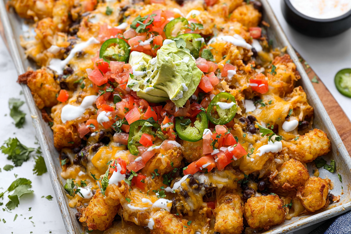 Tater Tot Nachos