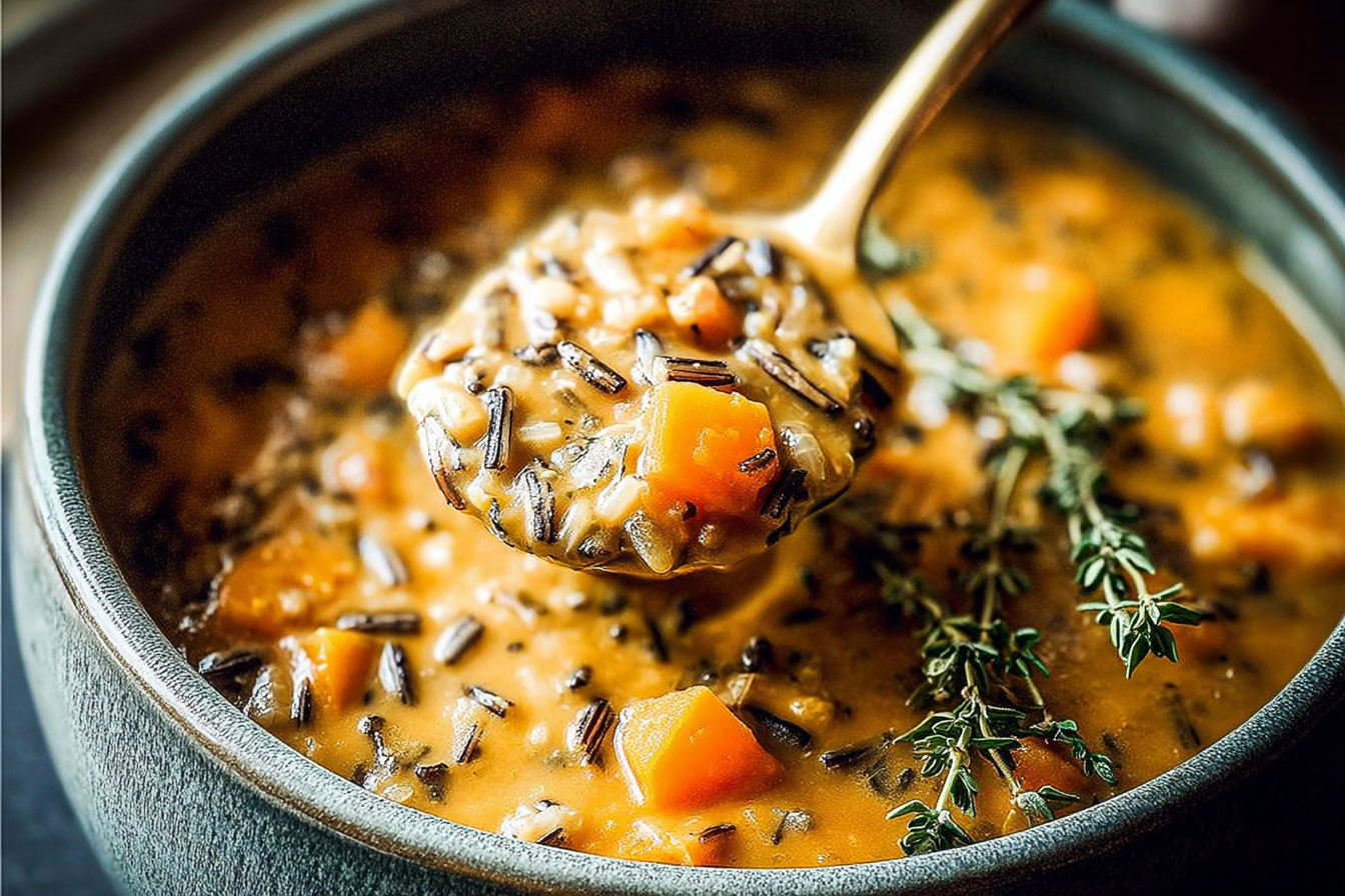 Pumpkin Wild Rice Soup Recipe With Cozy Fall Flavors 6 Vegan Pumpkin Wild Rice Soup