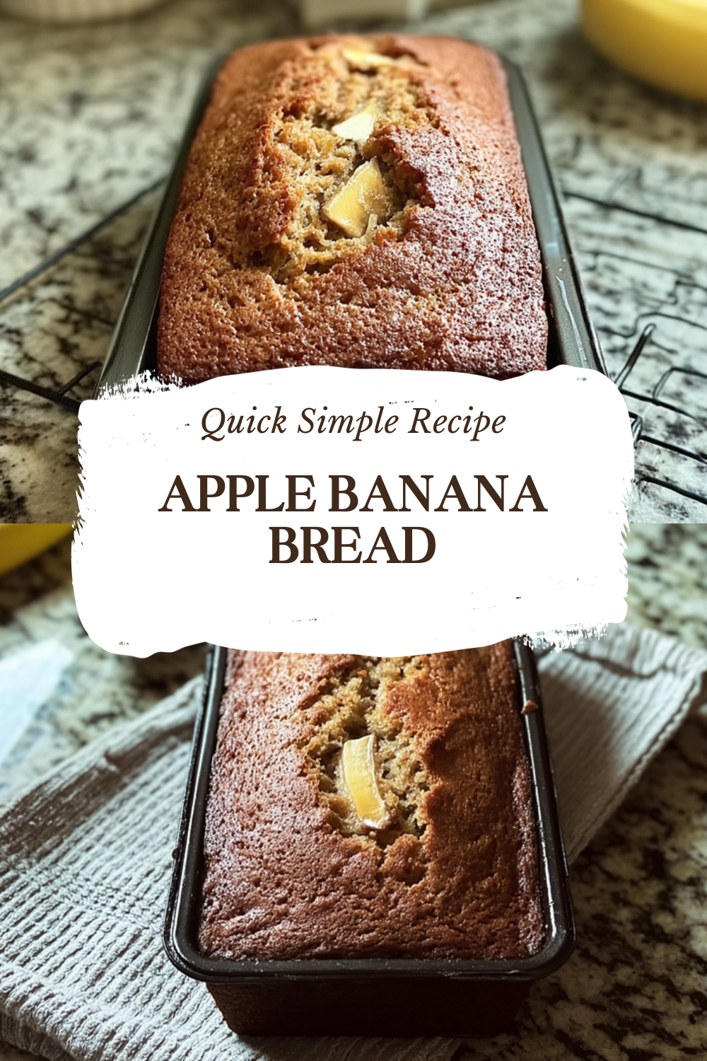 Apple Banana Bread