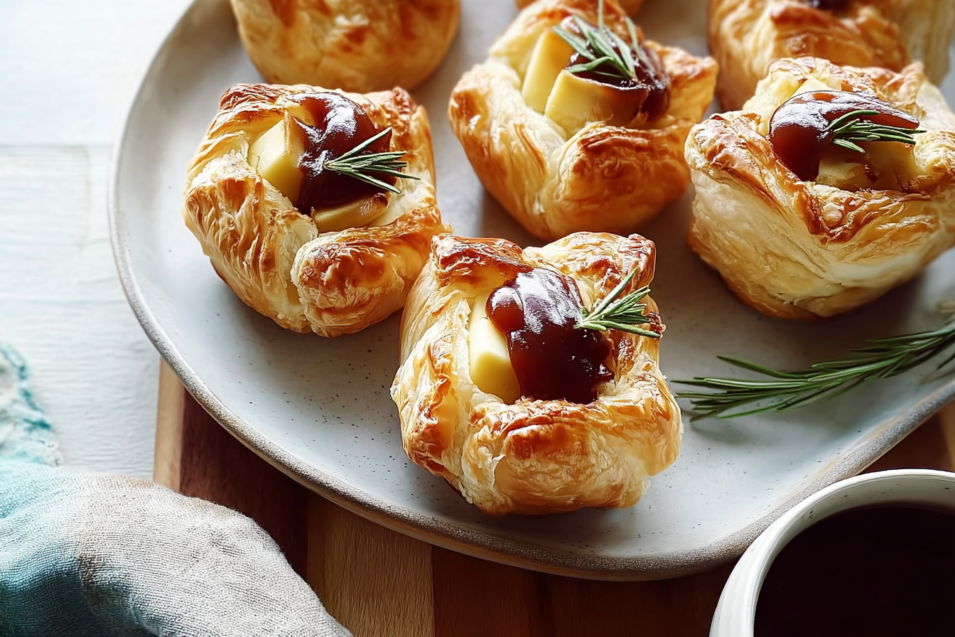 Baked Brie Puffs