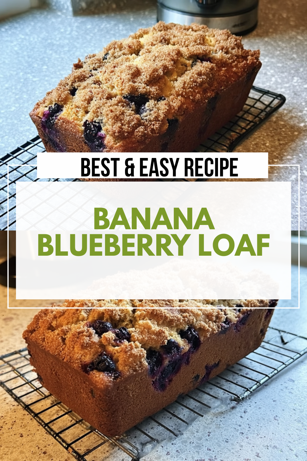 Banana Blueberry Loaf