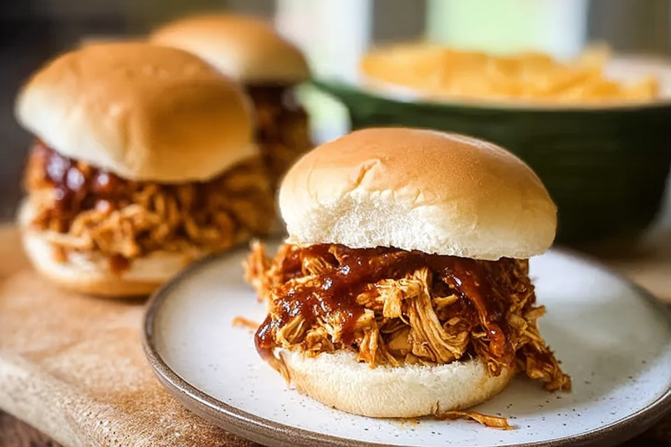 Barbecue Chicken Sandwiches Crock Pot