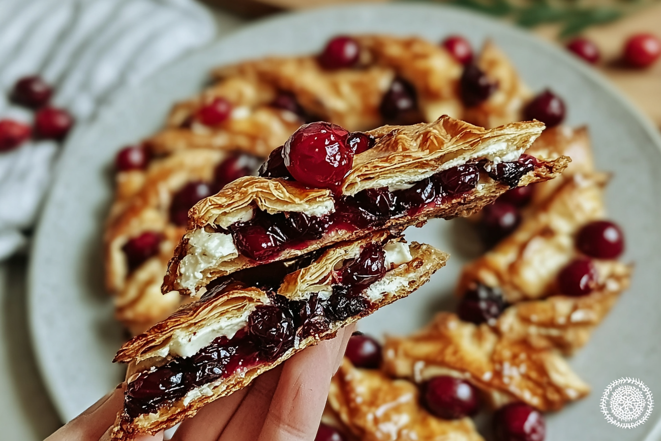 Brie Cranberry Wreath