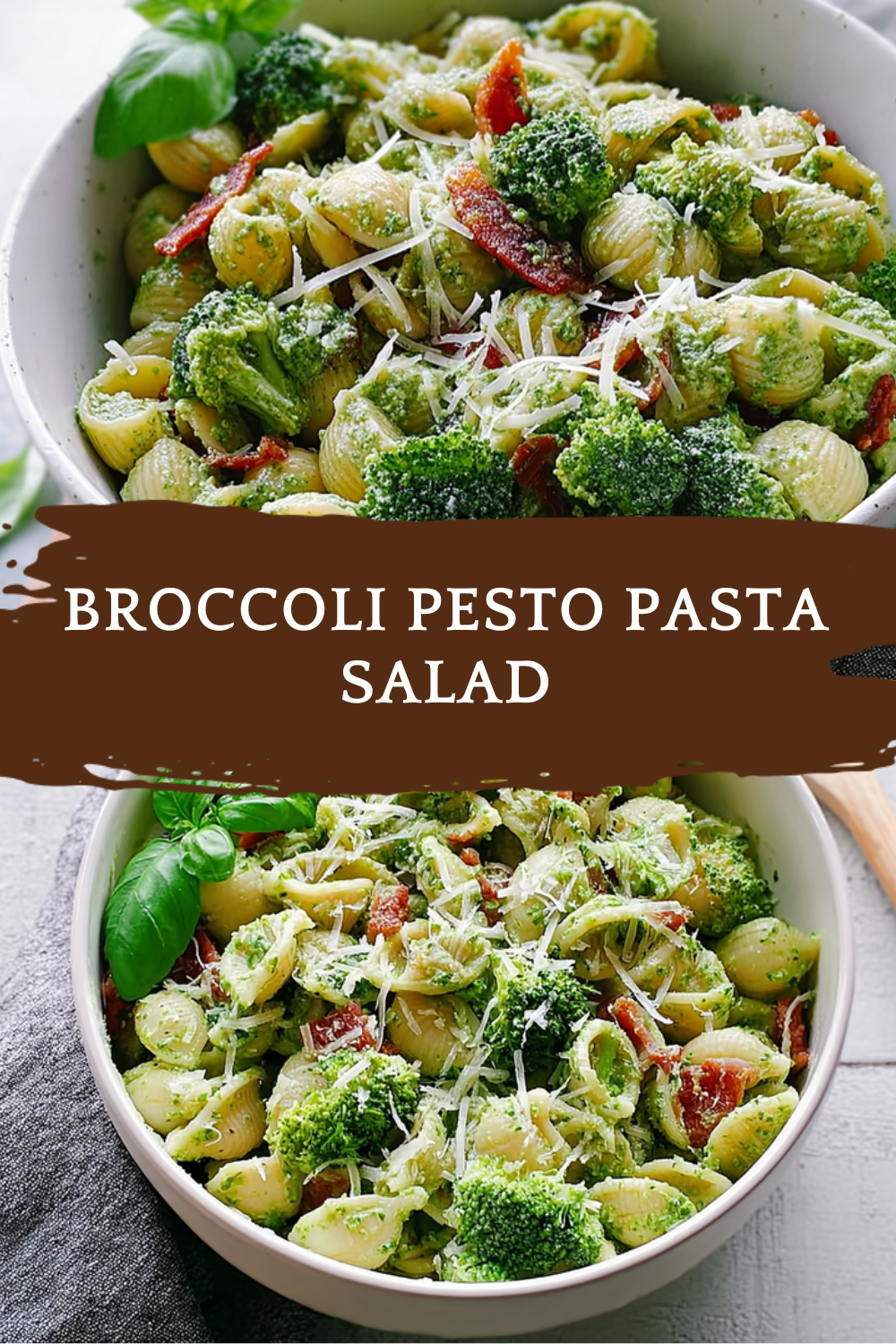Broccoli Pesto Pasta Salad