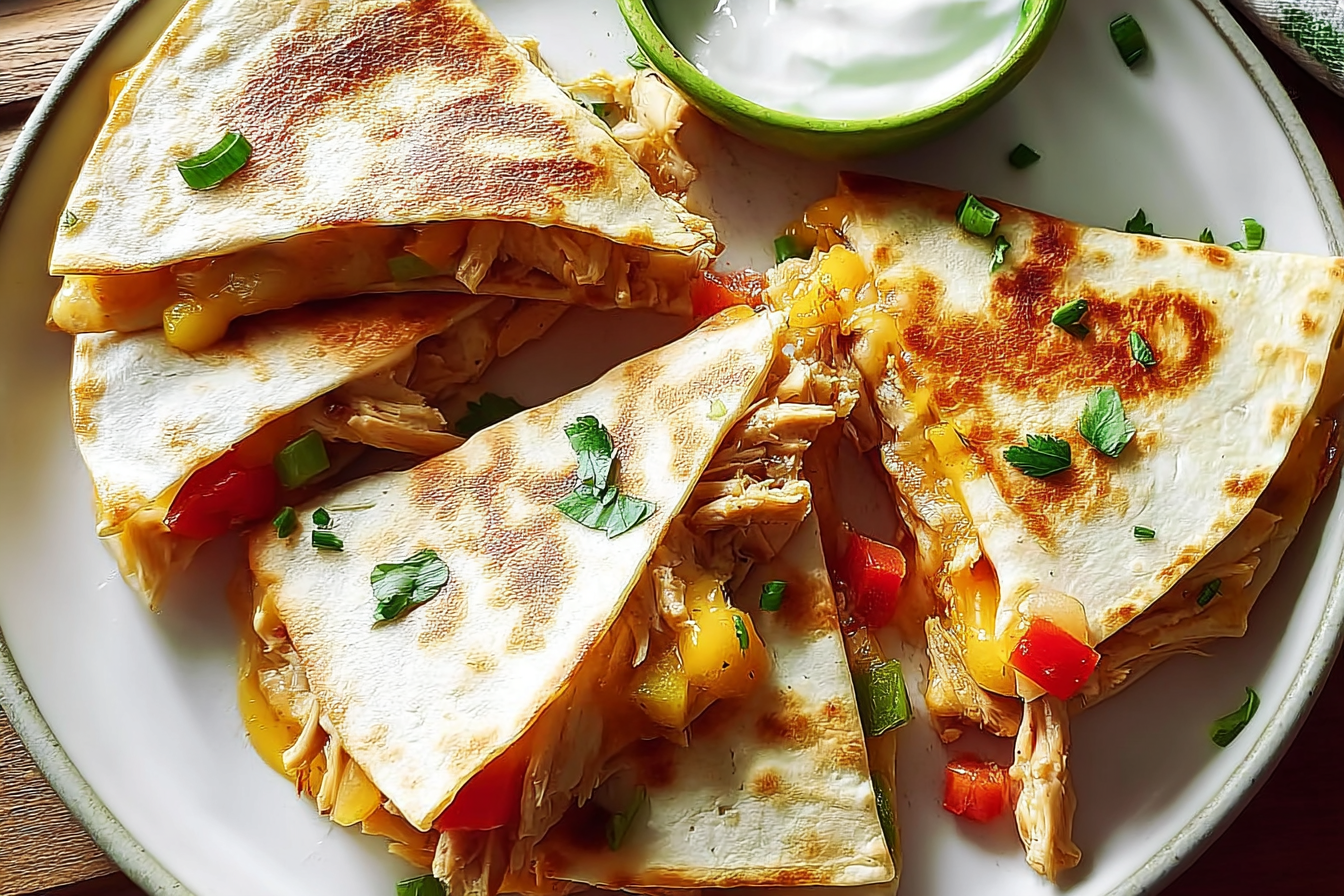 Chicken Quesadillas