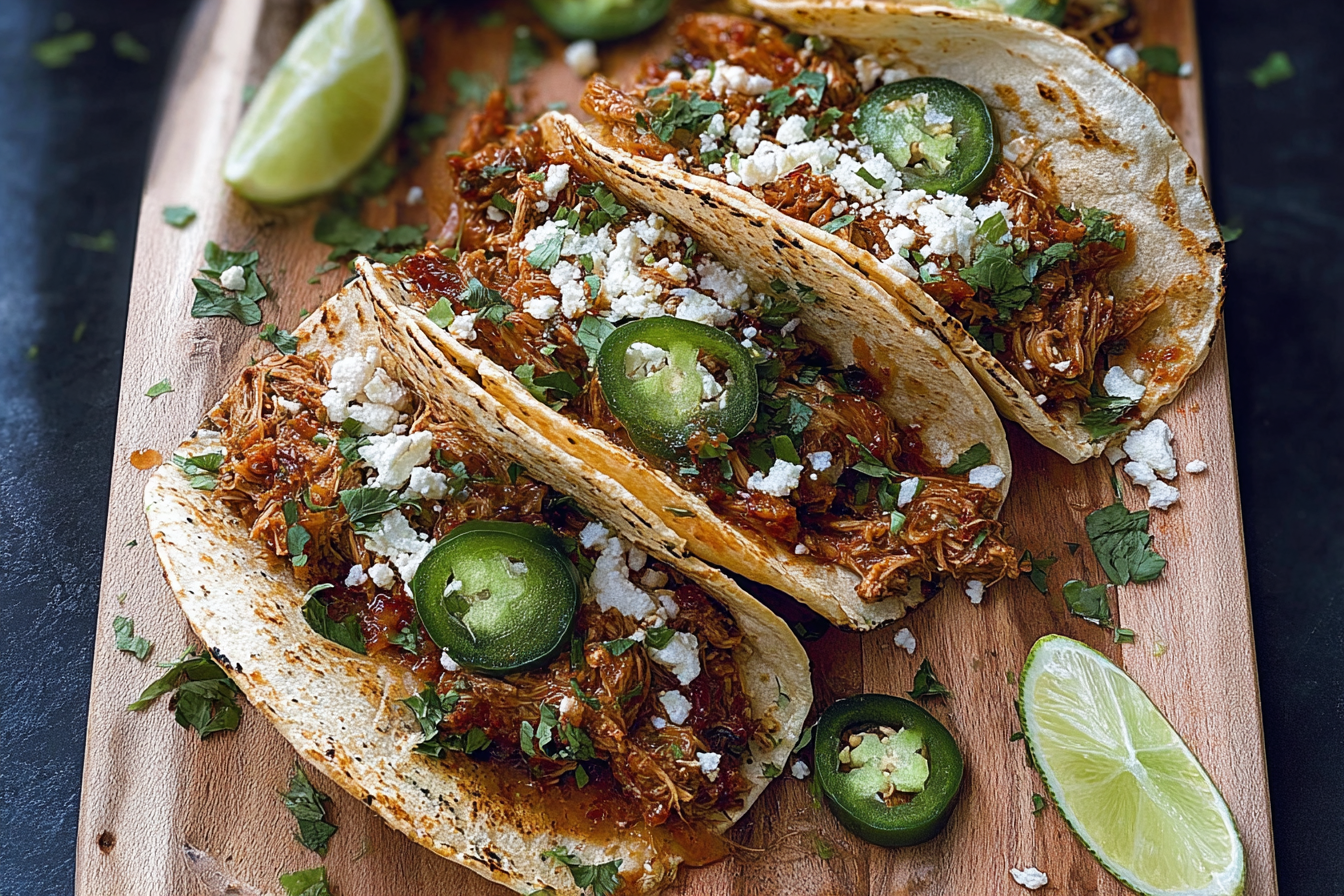 Chicken Tinga Tacos
