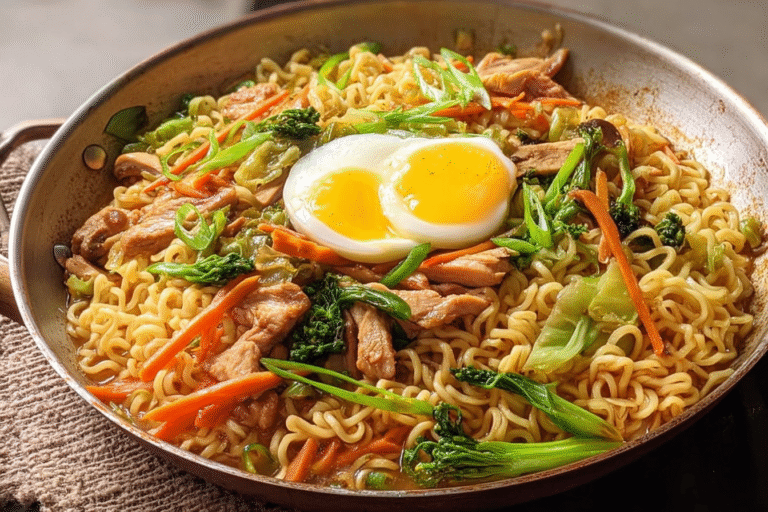 Chicken Vegetable Ramen Noodles 79.Png