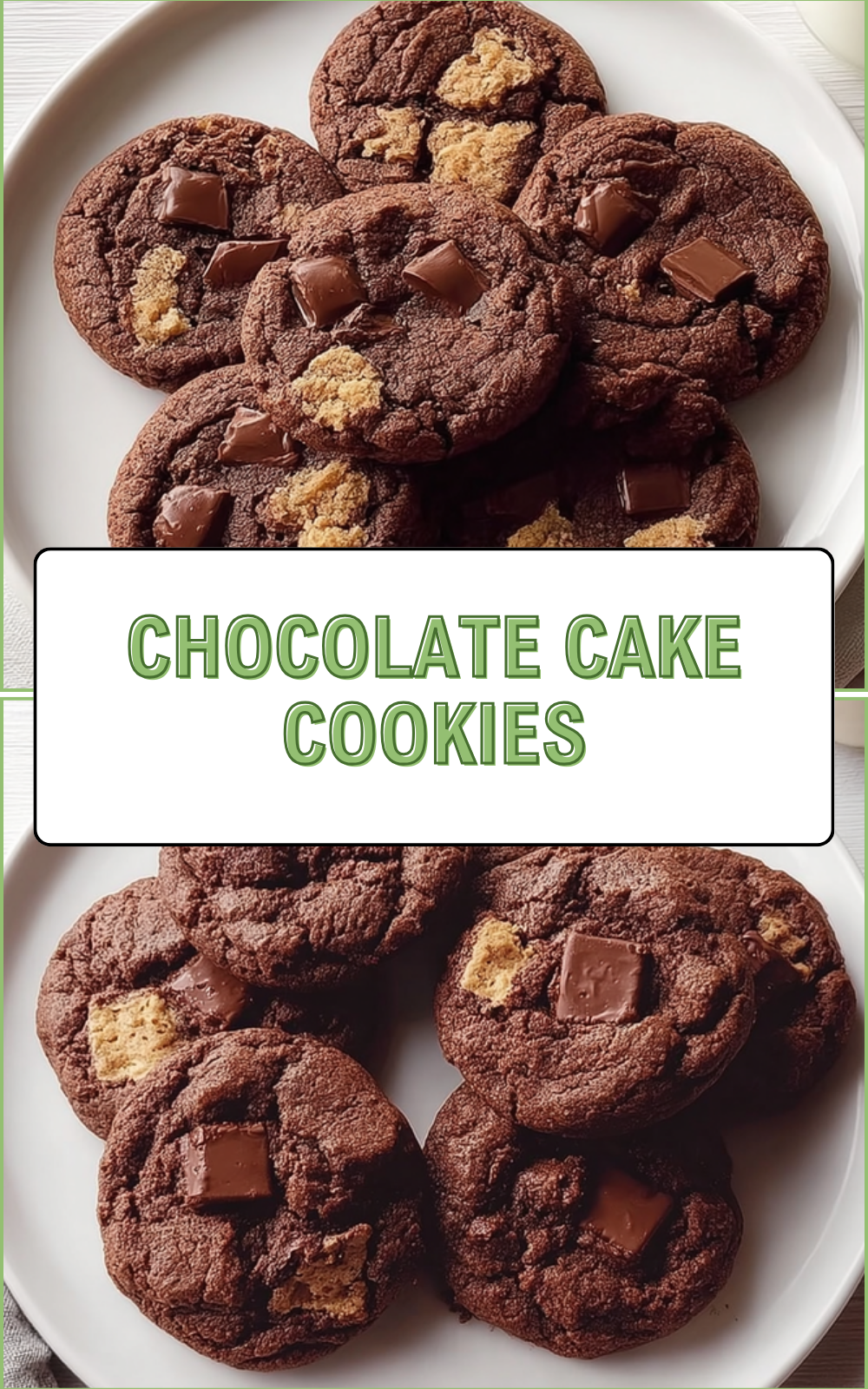 Chocolate Cake Cookies