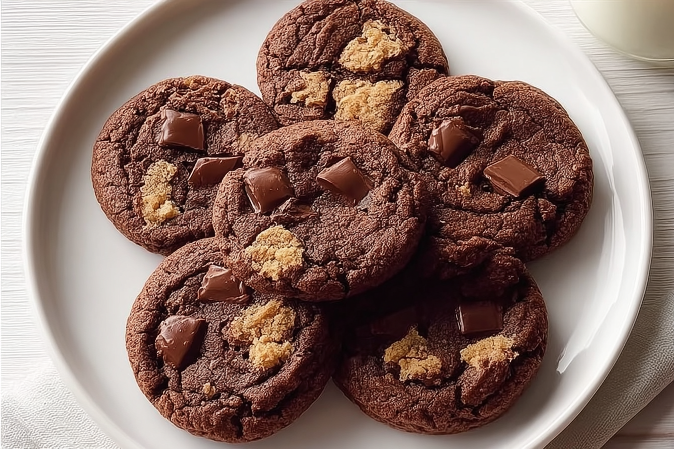 Chocolate Cake Cookies