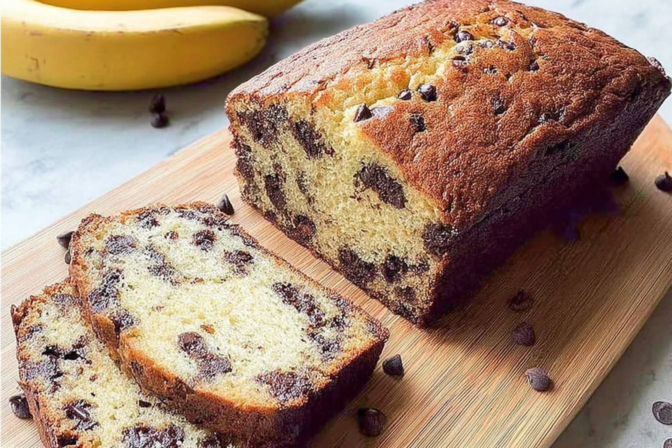 Chocolate Chip Banana Bread Recipe With Soft, Moist Texture 6 Chocolate Chip Banana Bread