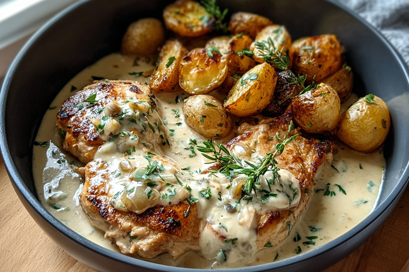 Creamy Garlic Chicken