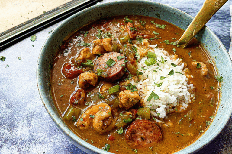 Creole Chicken And Sausage Gumbo 12.Png