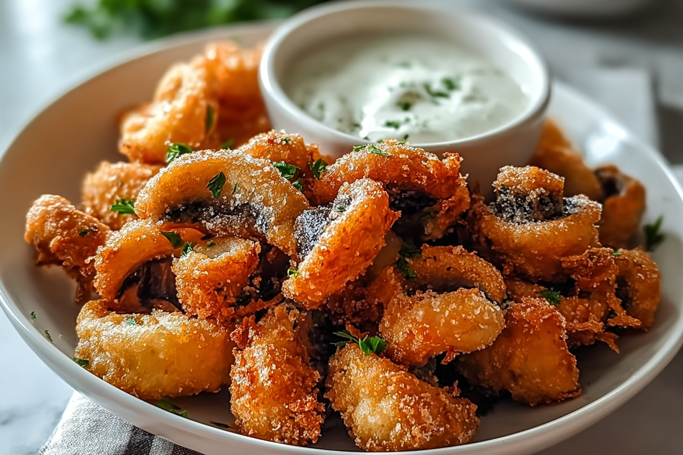 Crispy Fried Mushrooms
