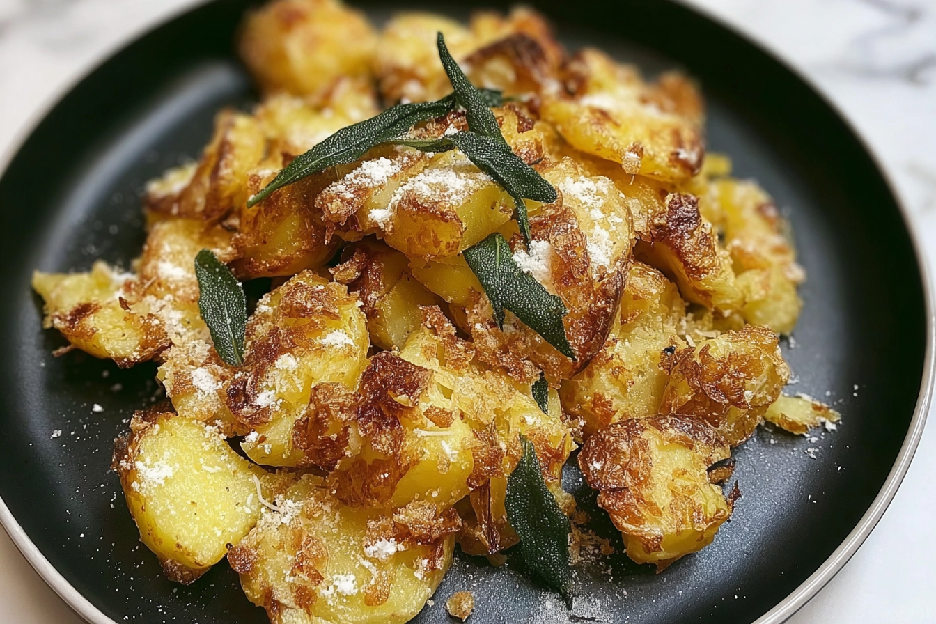 Crispy Smashed Potatoes
