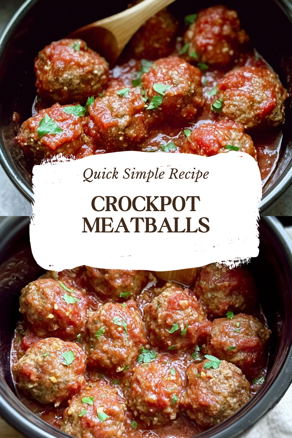 Crockpot Meatballs