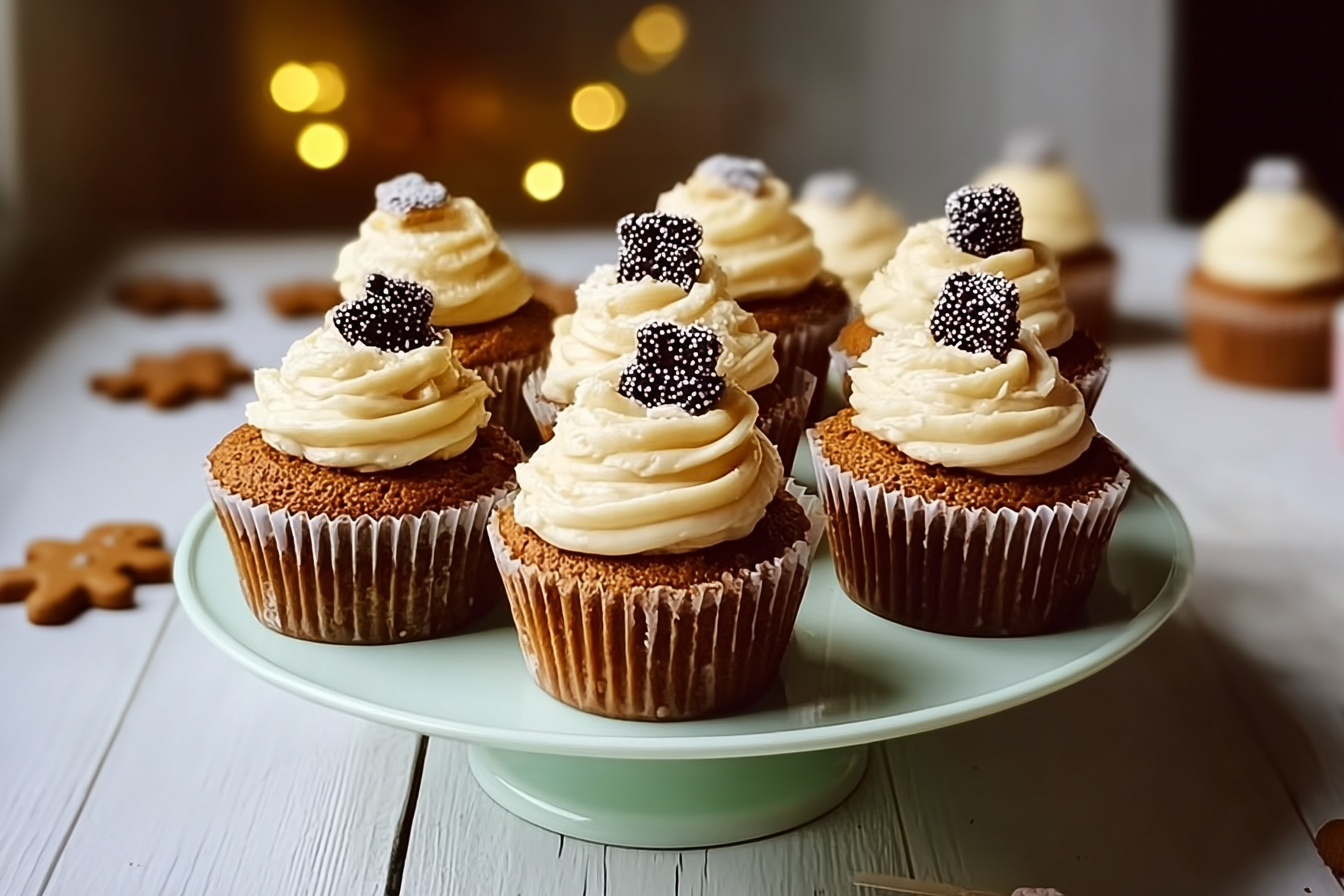 Gingerbread Cupcakes