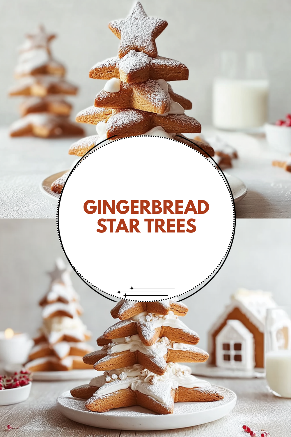 Gingerbread Star Trees