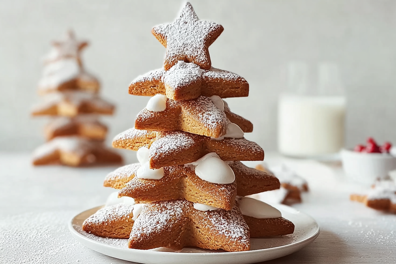 Gingerbread Star Trees