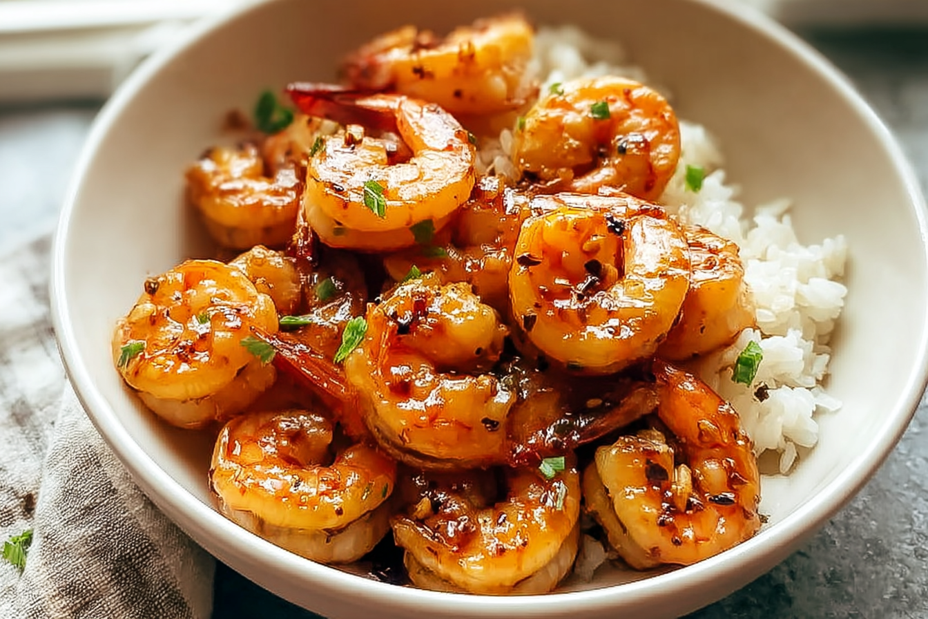 Honey Garlic Shrimp